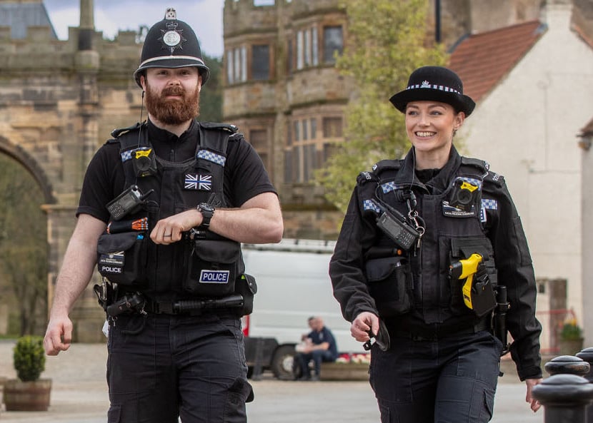 Two Durham police team members