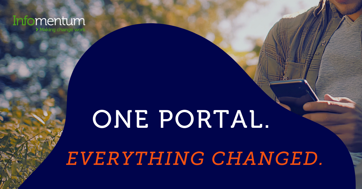 One portal. Everything changed.