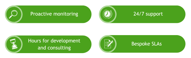 Managed services add ons