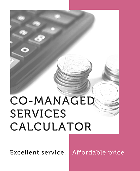 Co-managed services calculator