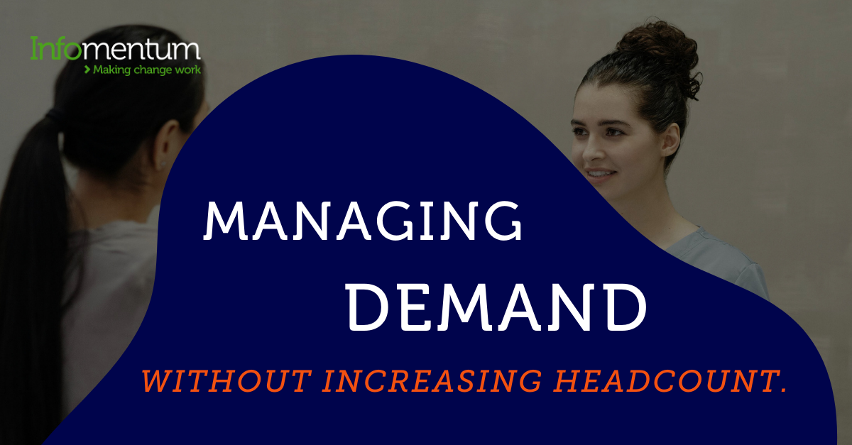Managing demand without increasing headcount