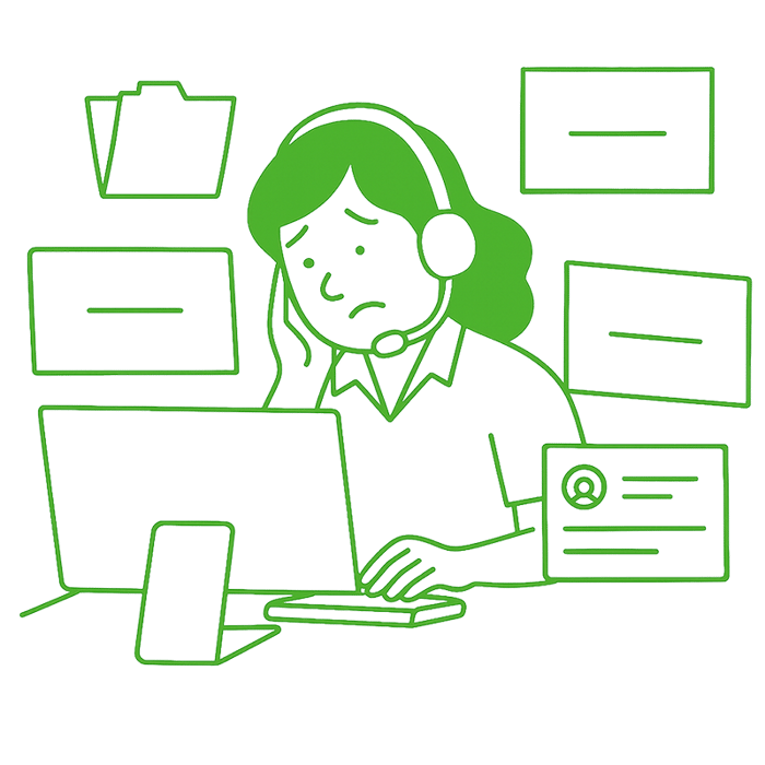 Fragmented patient information