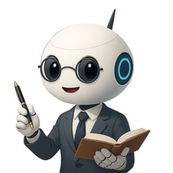 robot office worker small