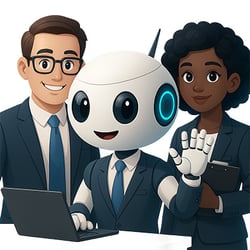robot team worker