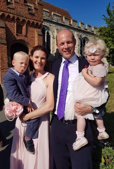 Family wedding in Rayleigh